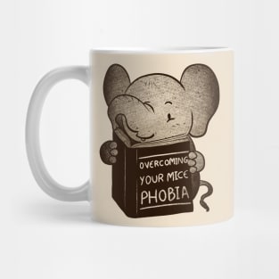 Elephant Overcoming Your Mice Phobia Mug